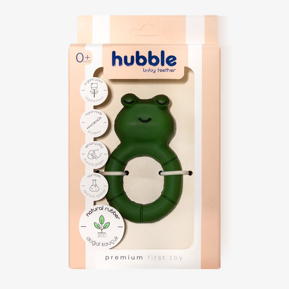 Hubble Frogglering Diş Kaşıyıcı Kauçuk Oyuncak Ecz