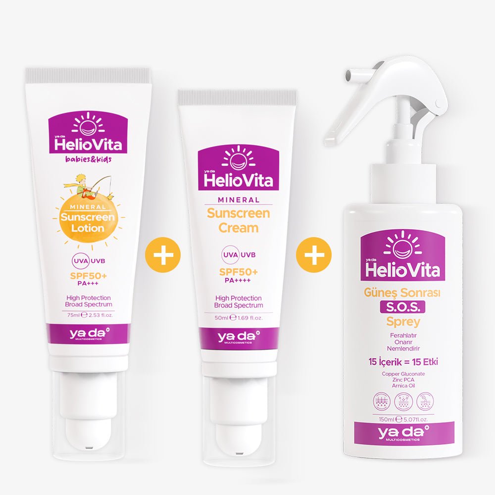 HelioVita Krem, Losyon ve S.O.S. Sprey Seti