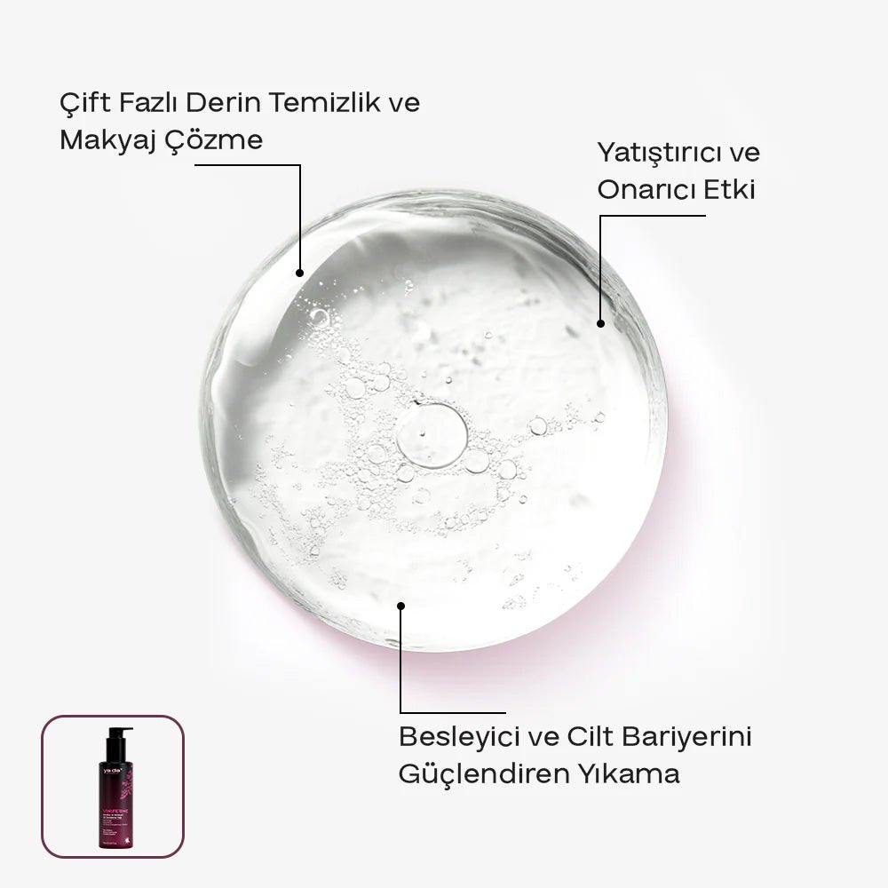 Viniferine Cilt Temizleme Yağı ve Cilt Yenileyici Tonik Seti