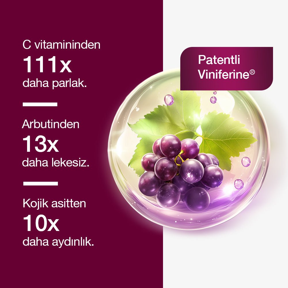 Viniferine Cilt Yenileyici Aydınlatıcı Serum ve Krem Seti