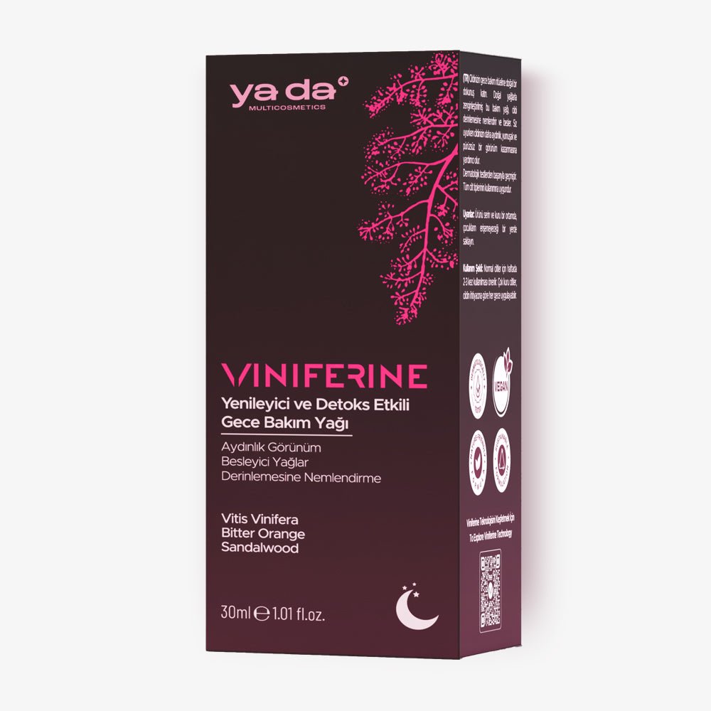 Viniferine Yenileyici ve Detoks Etkili Gece Bakım Yağı Ecz