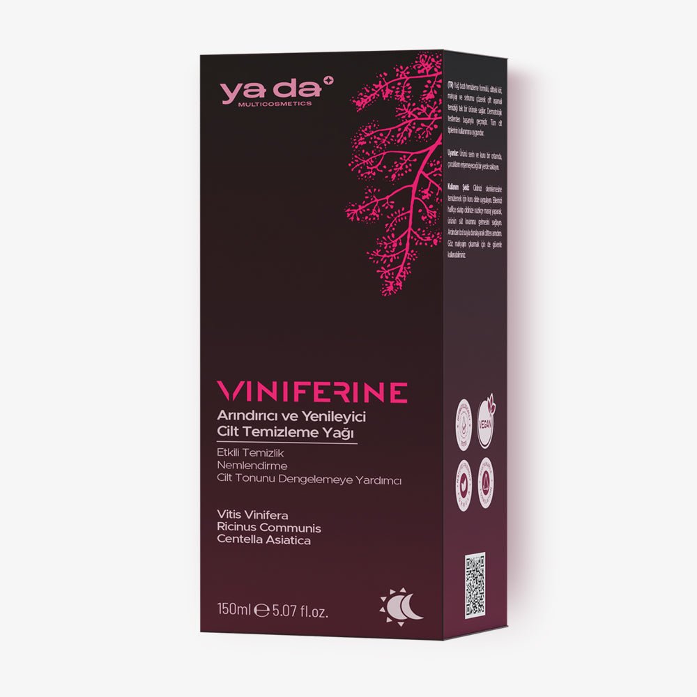 Viniferine Arındırıcı ve Yenileyici Cilt Temizleme Yağı